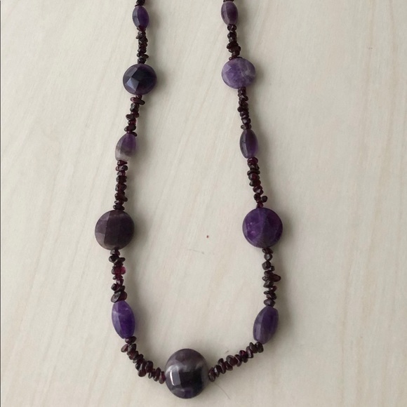 SOLD JAY KING MINE FINDS AMETHYST BEADED NECKLACE - Picture 5 of 8